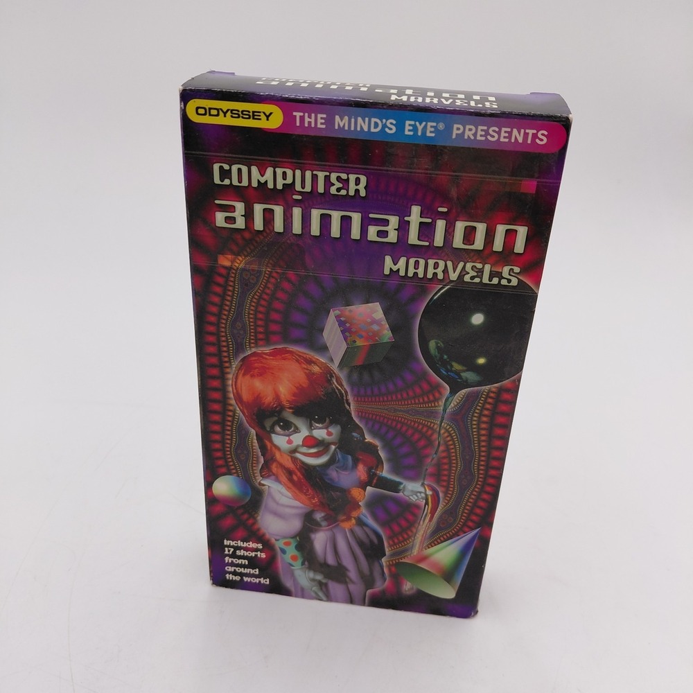 Computer Animation Marvels [VHS] Rare